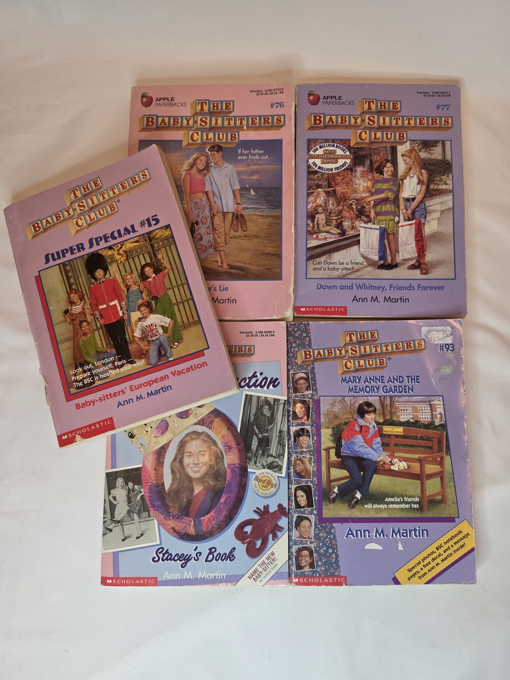 The Baby-Sitters Club Book Bundle Of Five.